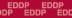 Strip color for EDDP DOA test